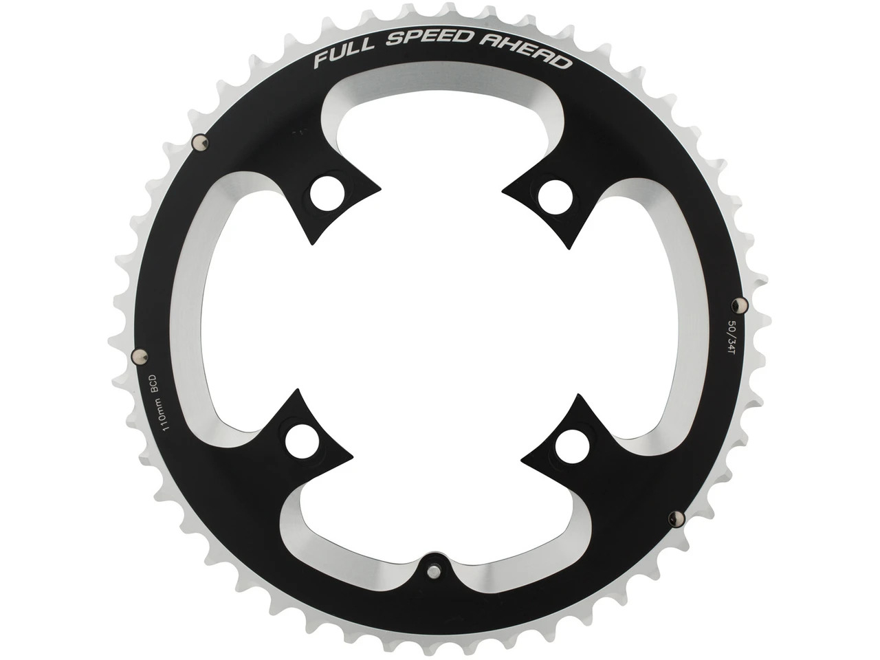 FSA Powerbox / SL-K Stealth Black 110x4 ABS Corona Esterna 1 FSA Powerbox / SL-K Stealth Black 110x4 ABS Corona Esterna