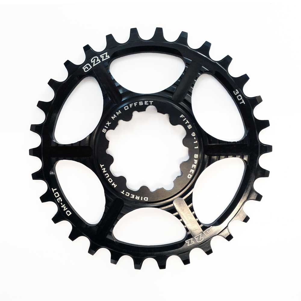 A2Z Corona A Montaggio Diretto Offset 6mm Nero