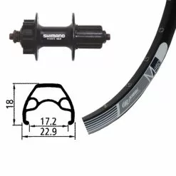 GMB Alivio / Rodi M 460 Disc Ruota Posteriore MTB 26