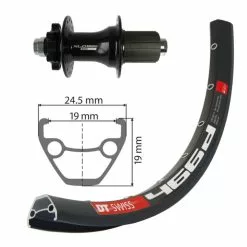 GMB XLC / DT-Swiss 466D Disc Ruota Posteriore MTB 27,5"