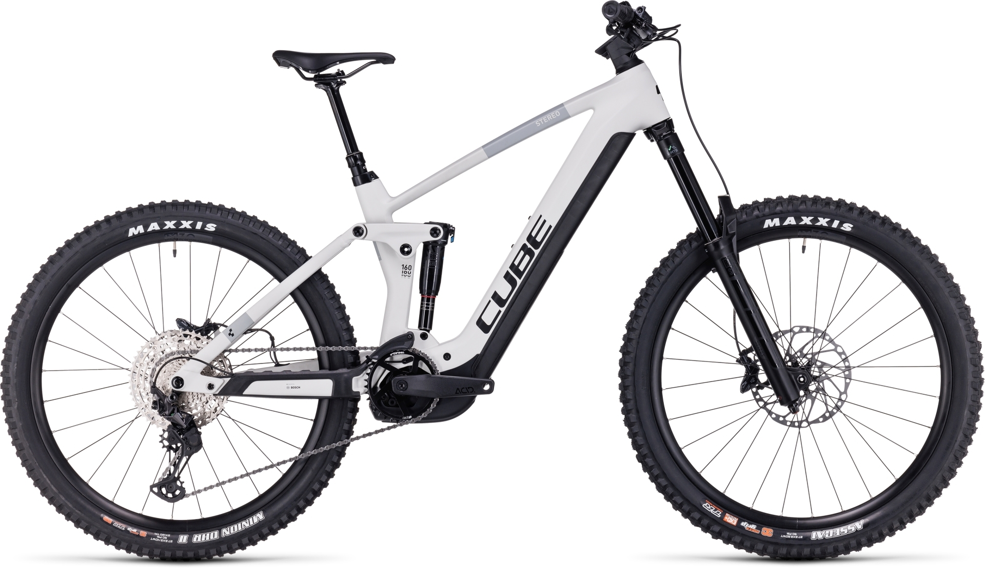 Cube Stereo Hybrid 160 HPC SLX 750 27.5 Grey / Grey 2023 1 Cube Stereo Hybrid 160 HPC SLX 750 27.5 Grey / Grey 2023
