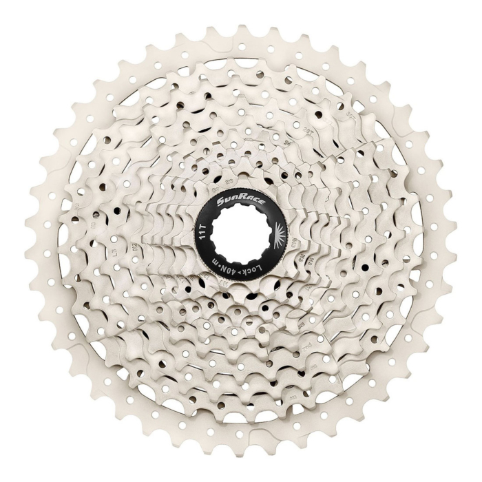 SunRace MS8 Silver Cassetta Pignoni 11v 11-40/42/46T 2 SunRace MS8 Silver Cassetta Pignoni 11v 11-40/42/46T - immagine 2