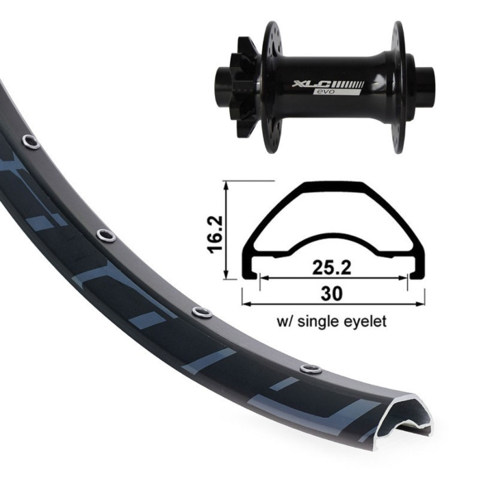 GMB XLC / Rodi Ready 25 Ruota Anteriore MTB 29" Boost 1 GMB XLC / Rodi Ready 25 Ruota Anteriore MTB 29" Boost