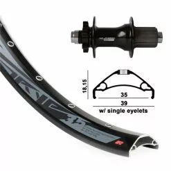 GMB XLC / Rodi TRYP35 Ruota Posteriore MTB 27,5" Boost